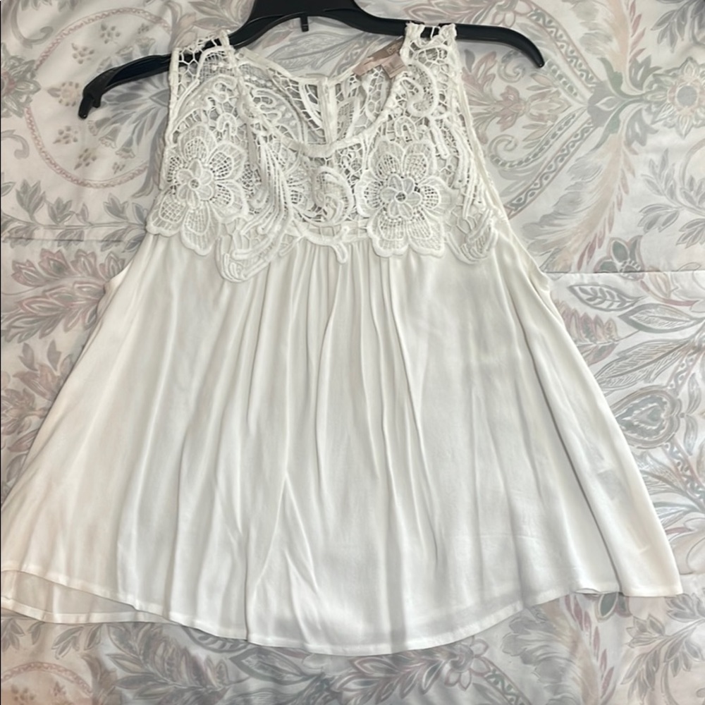 White Lace Top